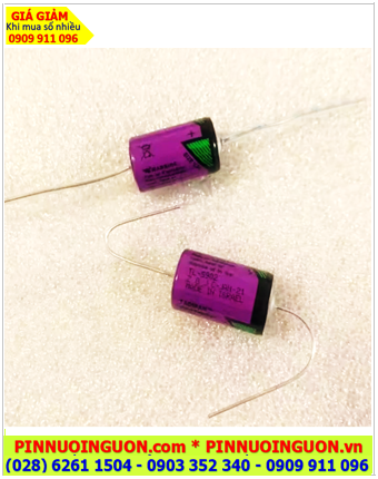 Tadiran TL-5902 (Trục thép hàn); Pin nuôi nguồn Tadiran TL-5902 lithium 3.6v 1/2AA 1200mAh, Xuất xứ Israel